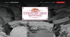 Desktop Screenshot of countrydelirestaurant.com